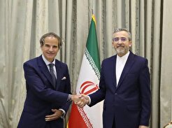 دیدار رافائل گروسی با علی باقری، معاون سیاسی وزیر امور خارجه