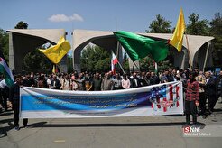 قیام جامعه دانشگاهی ایران در حمایت از دانشجویان آزادیخواه اروپا و آمریکا +تصاویر