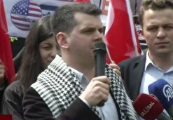 تجمع در مقابل سفارت آمریکا در ترکیه