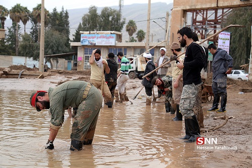 بیش از ۷۵۰ جهادگر در حال خدمت به سیلزدگان جاسک و بشاگرد هستند