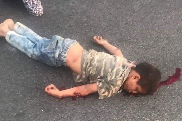 شهادت کودک فلسطینی توسط شهرکنشین صهیونیست شهادت کودک فلسطینی توسط شهرکنشین صهیونیست