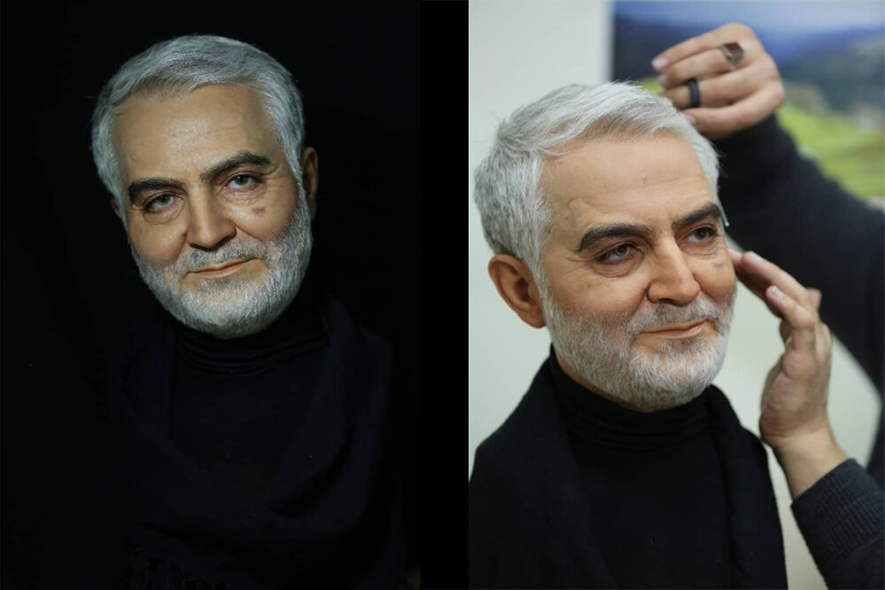 پاسخ یک مجسمه&zwnj;ساز به سردیس&zwnj;های بد از سپهبد سلیمانی