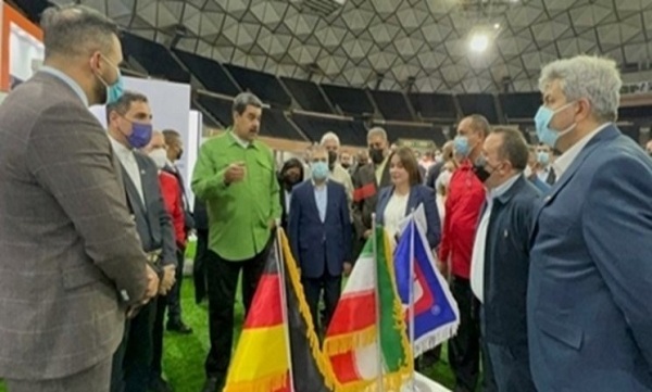 رئیس جمهور ونزوئلا در افتتاحیه نمایشگاه اختصاصی ایران ساخت