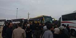 سودجویی رانندگان اتوبوس در مرز مهران/ بلیط تهران به ۵۰۰ هزار تومان رسید!