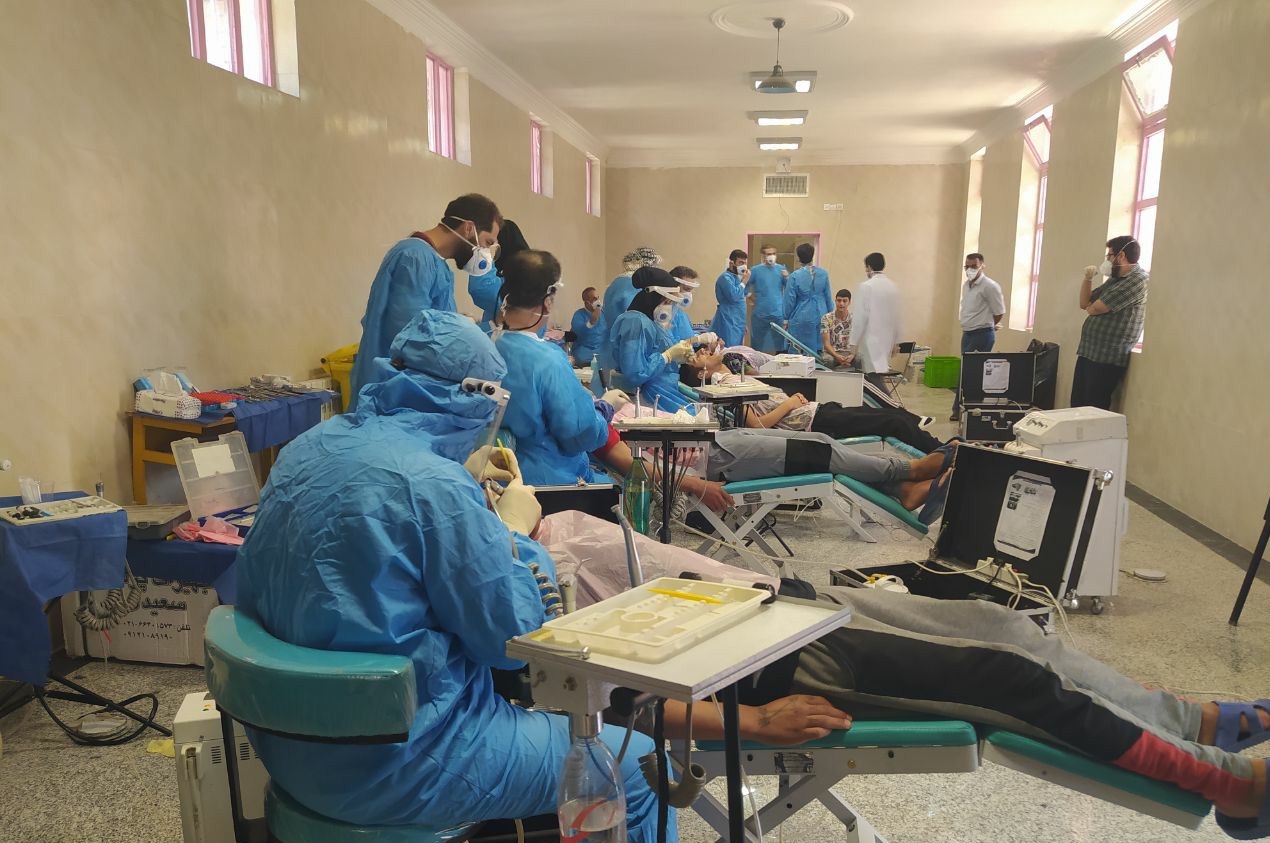 گروه جهادی منتظران ظهور خدمات رایگان دندانپزشکی به زندانیان ارائه کردند+عکس