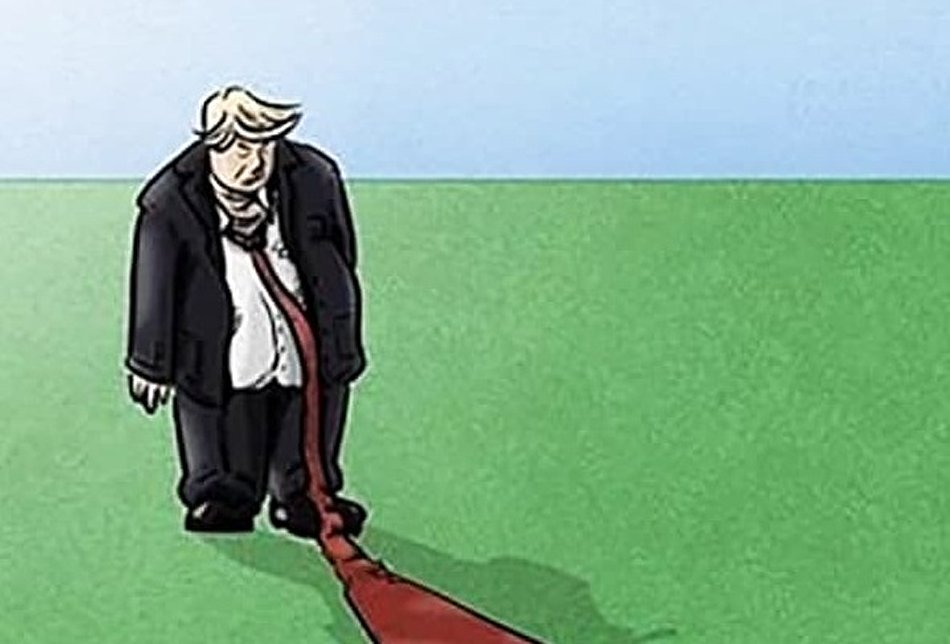 کاریکاتور| پایان ترامپ
