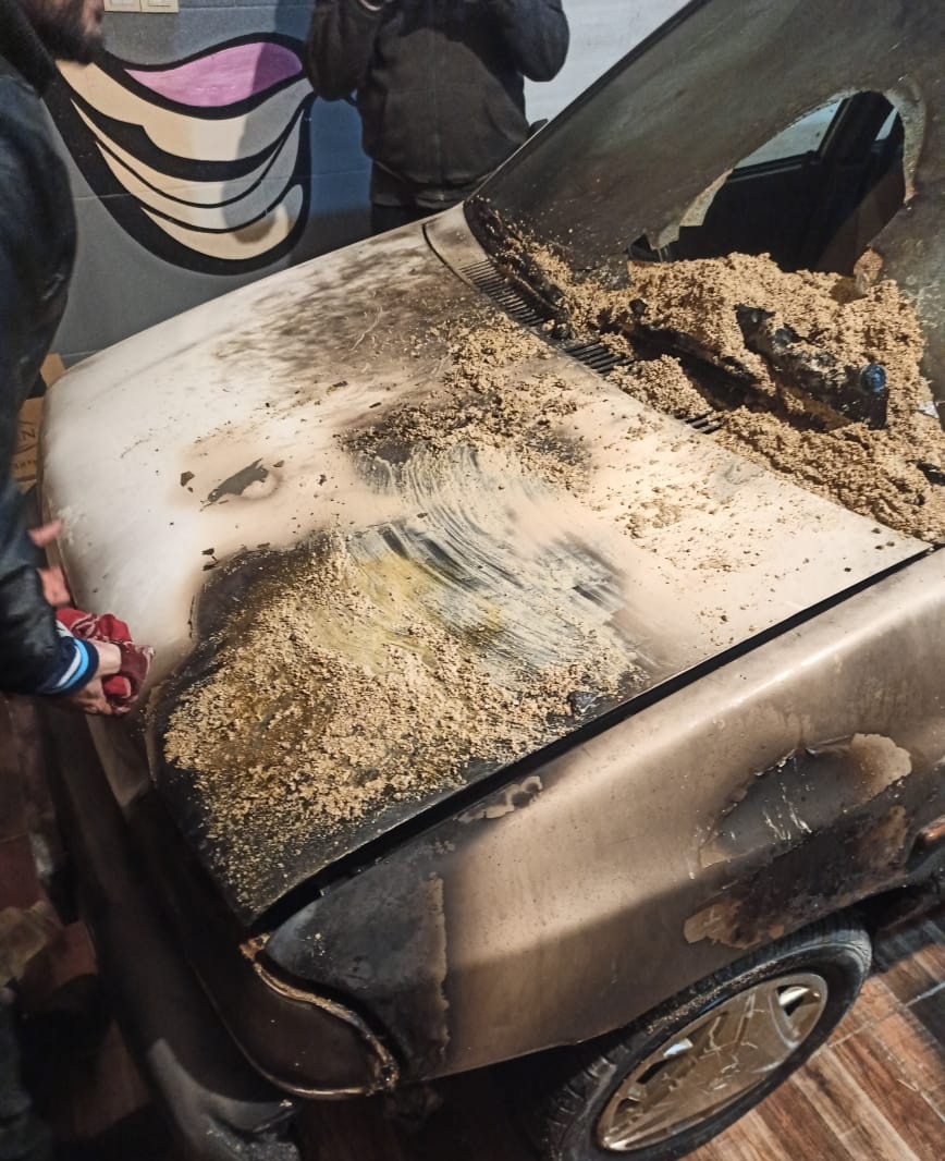 هزینه‌های مبارزه با فساد در امیدیه / وقتی خودروی عضو شورای شهر به آتش کشیده می‌شود