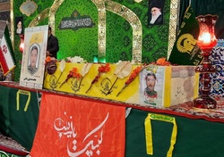 تشییع و تدفین شهید مدافع حرم مشهد