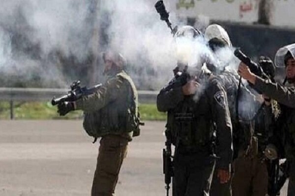 درگیری میان جوانان فلسطینی و اشغالگران در شمال نابلس