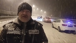بارش شدید برف در محور‌های شمالی تهران