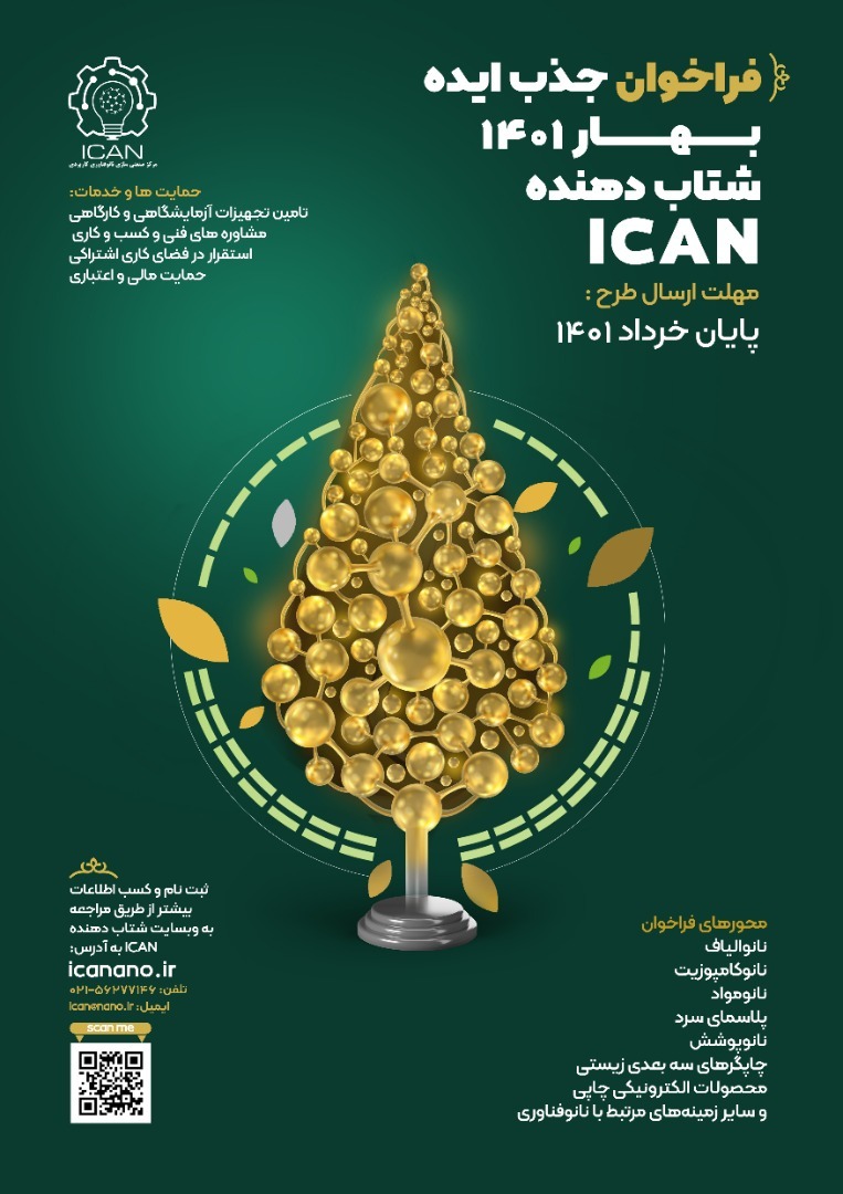 شتاب‌دهنده ICAN فراخوان بهار خود را برگزار می‌کند