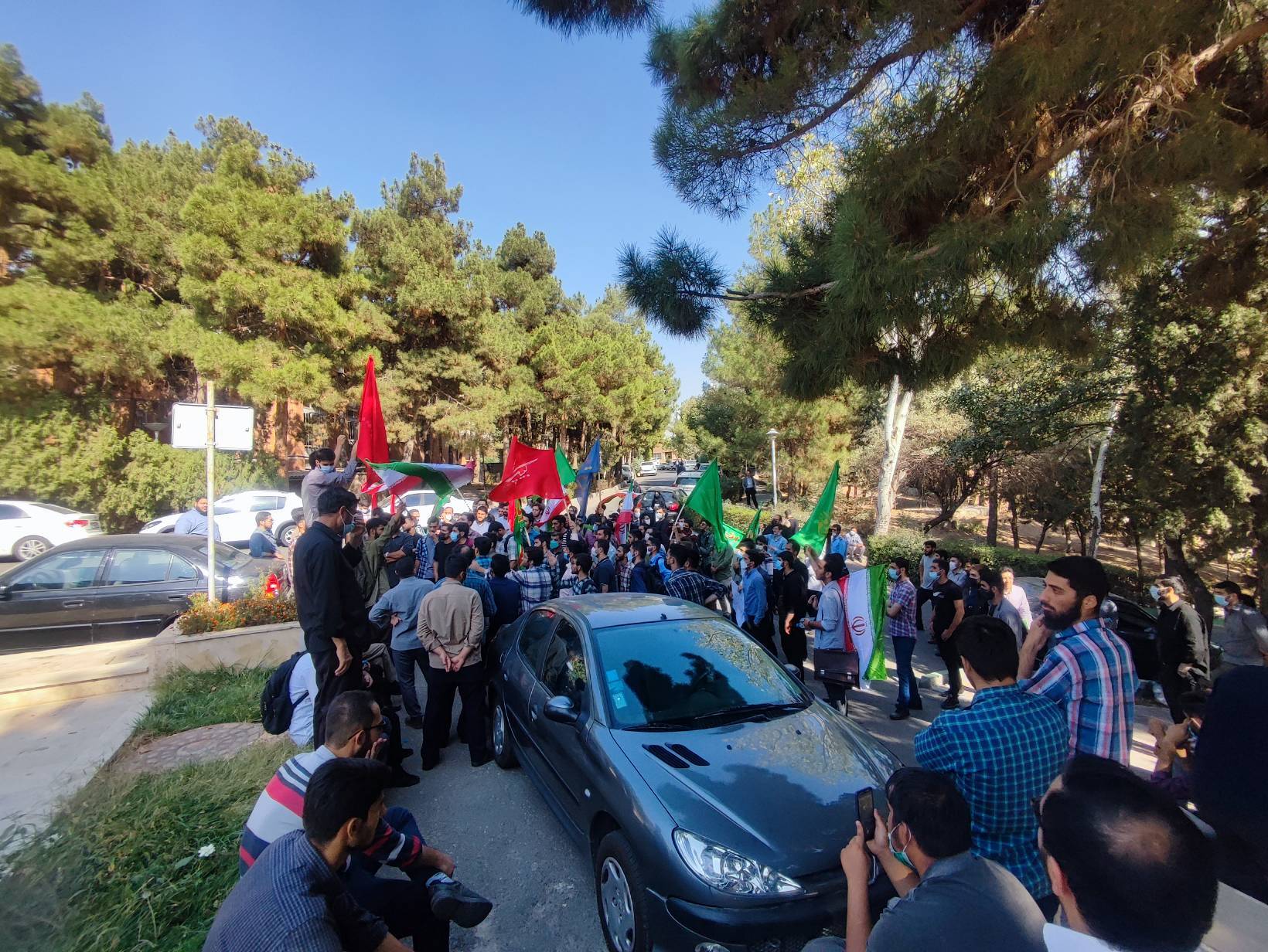 گزارشی از تجمعات دانشجویی در دانشگاه‌های تهران