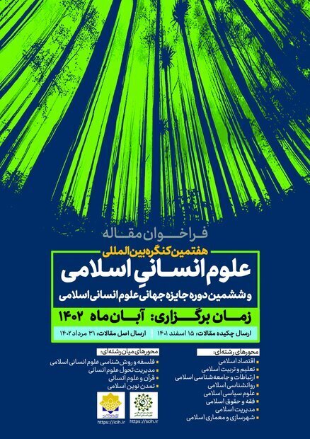 فراخوان هفتمین کنگره بین‌المللی علوم انسانی اسلامی
