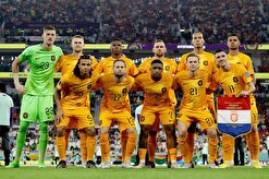 ترکیب تیم‌های هلند و قطر اعلام شد