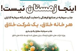 فراخوان رویداد سرمایه گذاری در صنایع خلاق و فرهنگی منتشر شد