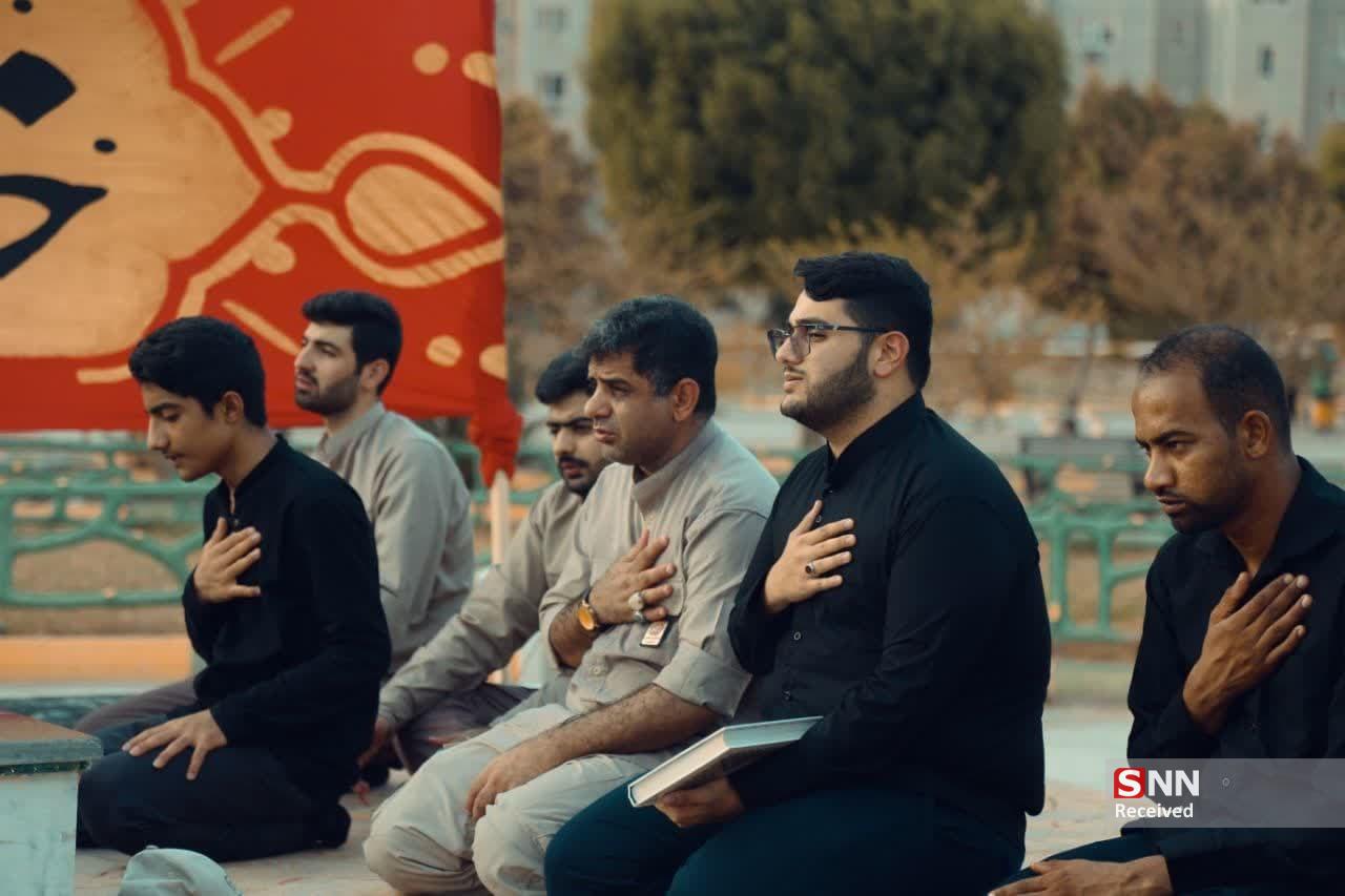 برگزاری خادمین شهداء در جوار شهید گمنام شهرک پیامبر اعظم (ص) بندرعباس
