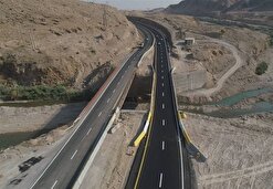 پل صلواتی در محور ایلام ـ مهران زیر بار ترافیک رفت
