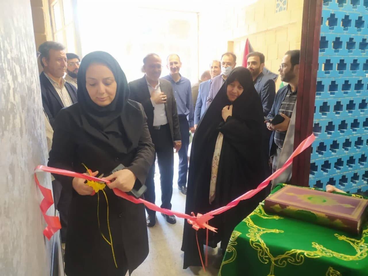 نمایشگاه آثار هنری «طوفان الاقصی» در مرکز فرهنگی کاظمی آشتیانی افتتاح شد