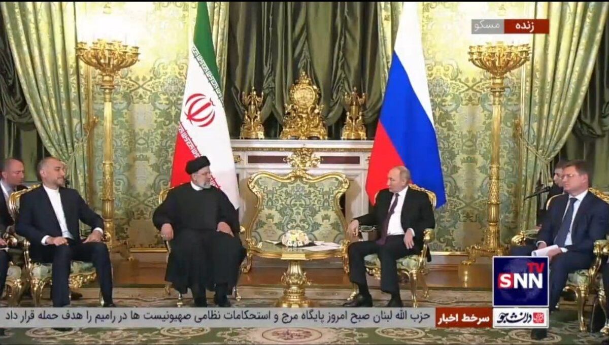 پوتین: حجم مبادلات تجاری ایران و روسیه ۲۰ درصد افزایش و به ۵ میلیارد دلار رسیده است