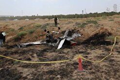 خلبان حادثه سقوط هواپیمای آموزشی در کازرون سالم است