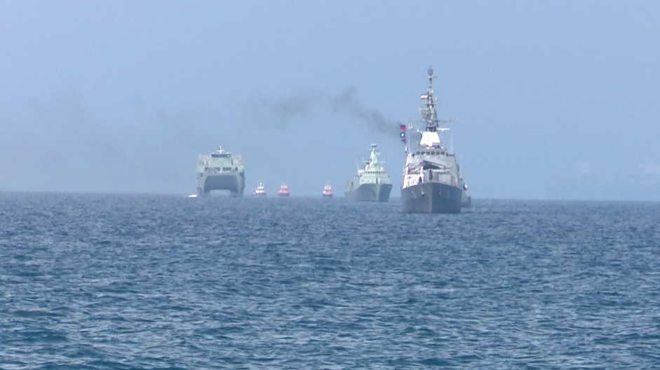 اجرای رزمایش مشترک نیرو‌های دریایی ایران و عمان