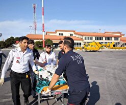 اورژانس هوایی استان تهران، جان کودک ۶ ماهه را نجات داد