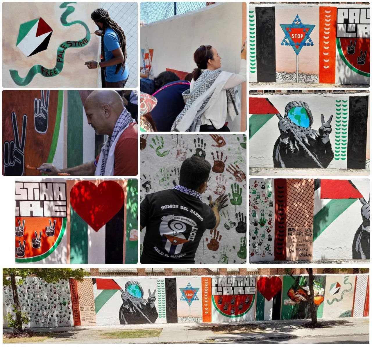 قیام هنرمندان برای فلسطین، از سوریه تا کوبا / اهالی هنر‌های تجسمی پای کار «طوفان‌الاقصی» آمدند