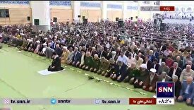 پایان نماز عید سعید فطر به امامت رهبر انقلاب