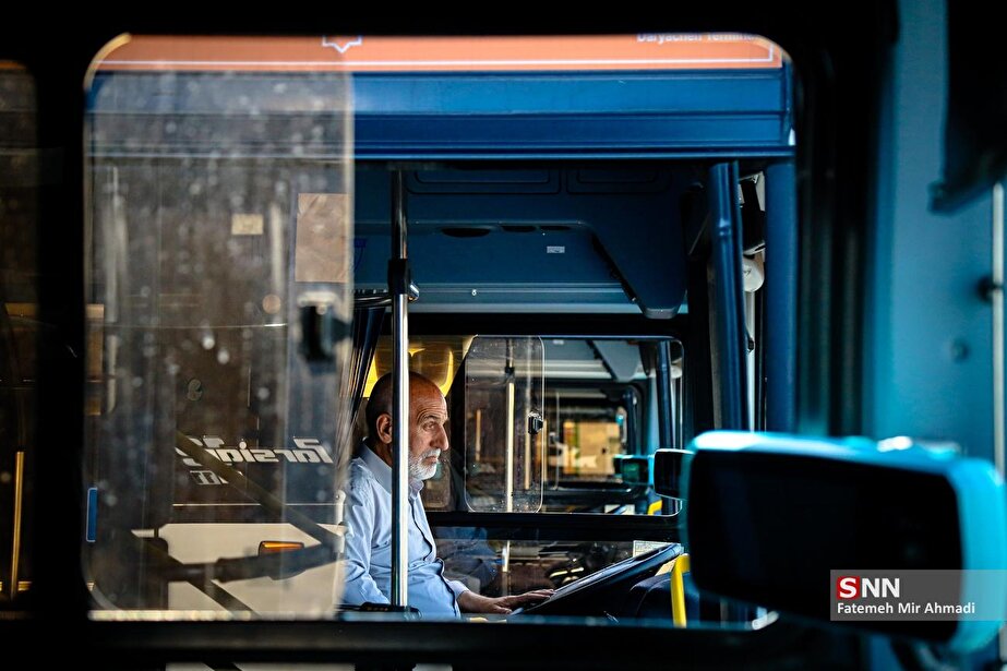 مراسم بازدید رسانه ها از ناوگان جدید اتوبوسرانی